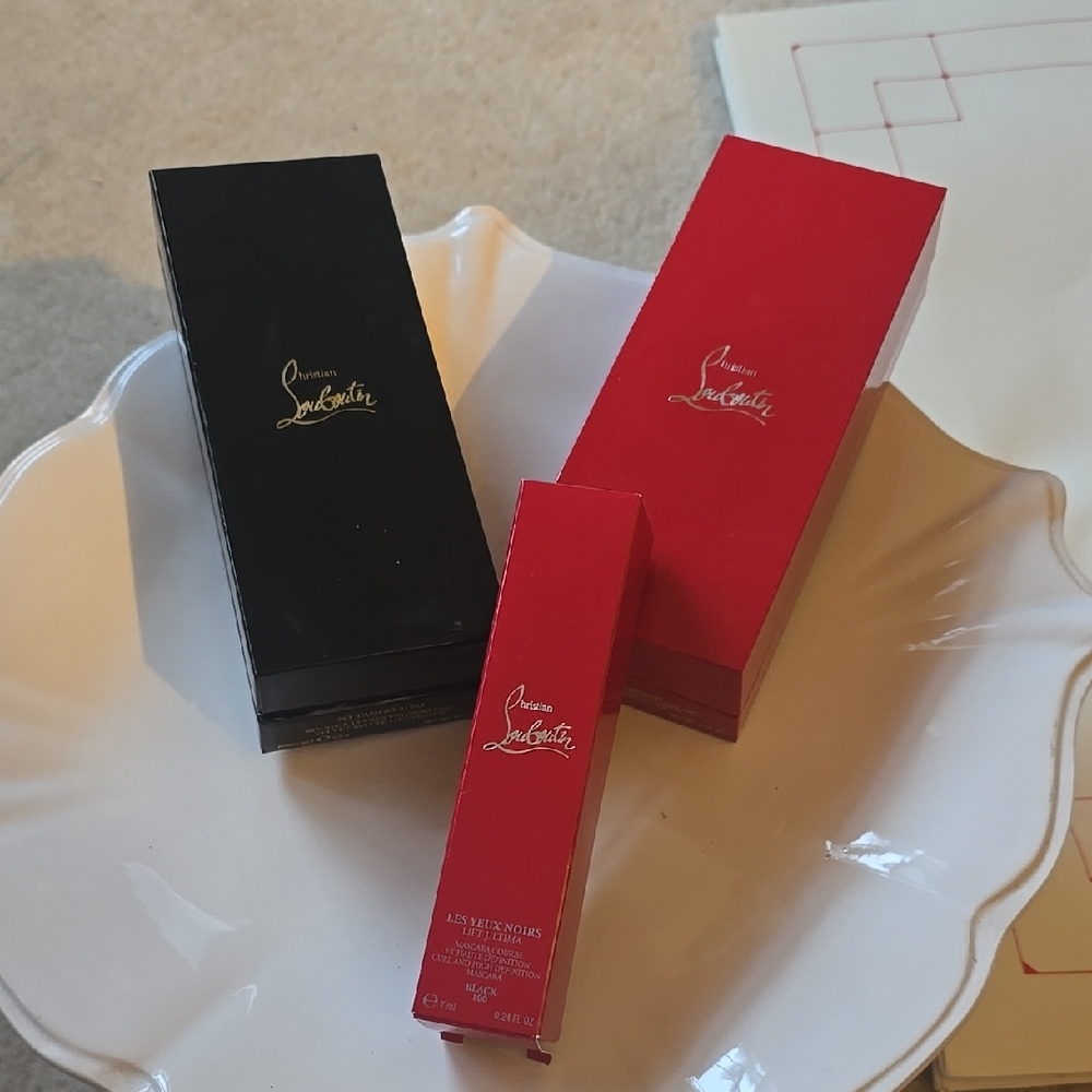 Christian Louboutin Red and Black Box Set